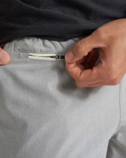 Banks Short | Eucalyptus Linen Texture -Vuori Clothing Store V330ELT 3559