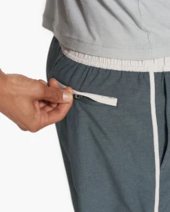 Banks Short | Lake Engineered Stripe -Vuori Clothing Store V330LES FA23 M ECOMM SHORTS DETAIL 8