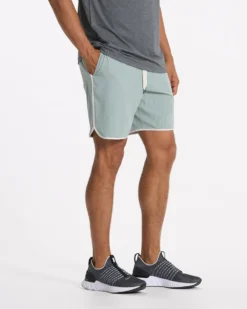 Banks Short | Neptune Linen Texture -Vuori Clothing Store V330NPL SP23 M ECOMM SHORTS BOTTOM 2688 1x1 11e3b2d3 147b 4d78 bdb9 740161088bfe