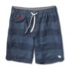 Banks Short | Navy Texture Stripe