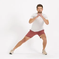 Banks Short | Red Clay Linen Texture -Vuori Clothing Store V330RLT 5 2500ca83 ef75 45de 8630 fe2a3075a29f