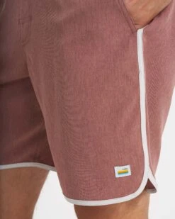 Banks Short | Terracotta Linen Texture 15 Banks Short | Terracotta Linen Texture -Vuori Clothing Store V330TLT 0618