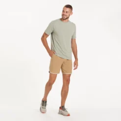 Banks Short | Wheat -Vuori Clothing Store V330WHE 2386