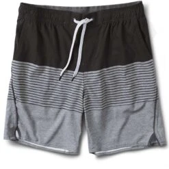 Trail Short | Espresso Stripe