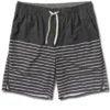 Trail Short | Charcoal Natural Stripe