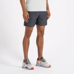 Trail Short | Charcoal Shibori -Vuori Clothing Store V341CSH 2
