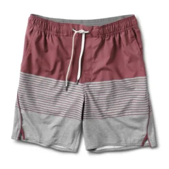 Trail Short | Fig Stripe