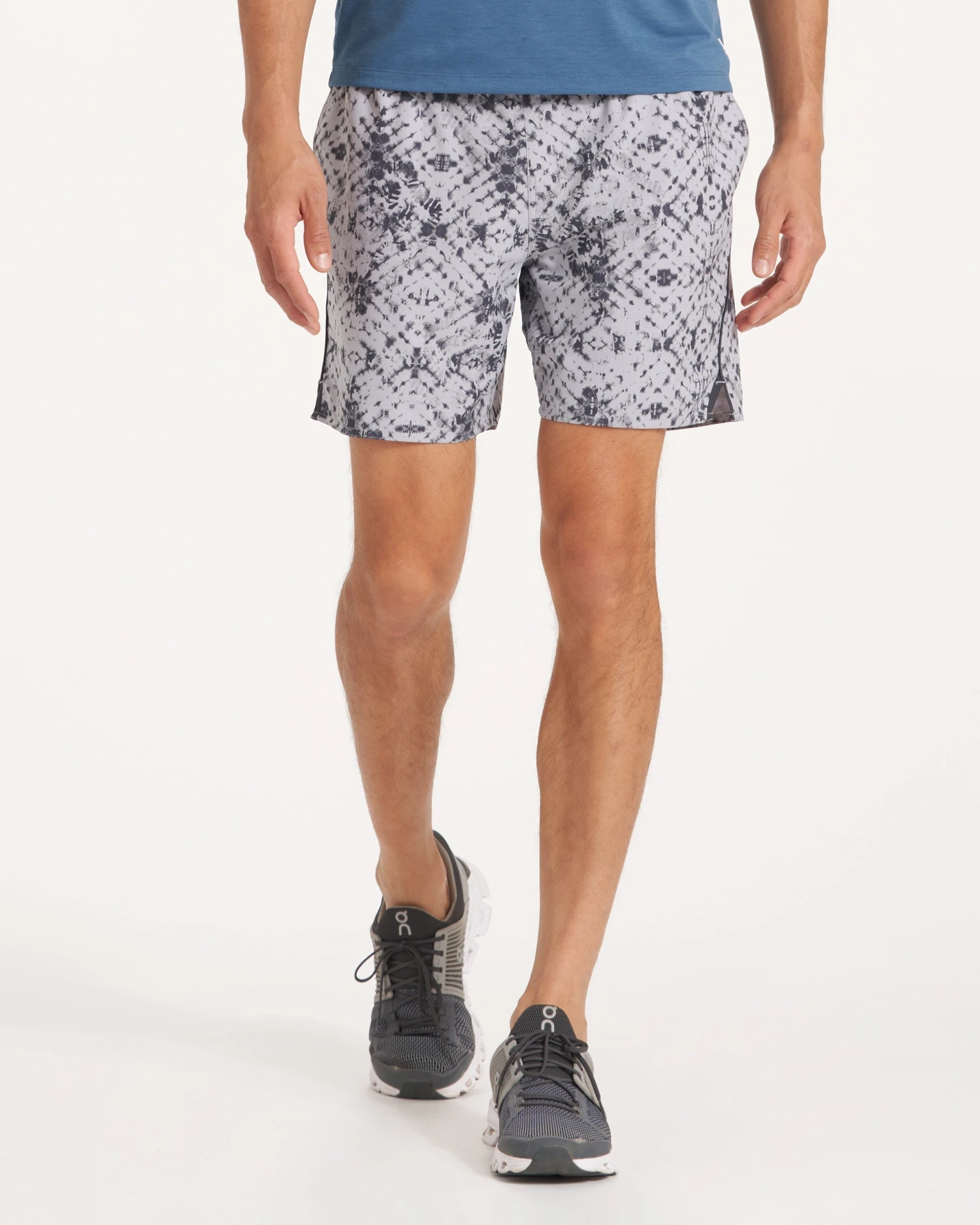 Trail Short | Grey Shibori 6 Trail Short | Grey Shibori - Image 6
