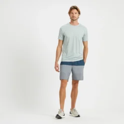 Trail Short | Indigo Stripe 8 Trail Short | Indigo Stripe -Vuori Clothing Store V341IST 4