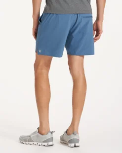 Trail Short | Pool Blue -Vuori Clothing Store V341PBL 1943 2cf5ade2 90b0 4796 bc62 1077db4bd364