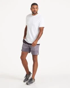 Trail Short | Quartz Stripe 12 Trail Short | Quartz Stripe -Vuori Clothing Store V341QST 2342 9730530d be62 42e6 9aed 8f7394149664