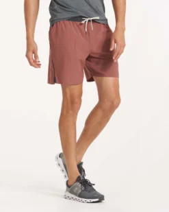 Trail Short | Terracotta -Vuori Clothing Store V341TER 3916 8bcc900f b93f 4310 9518 213ddf699a37