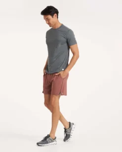 Trail Short | Terracotta -Vuori Clothing Store V341TER 3937 c12ab37c c5a3 4f86 a419 eee1a87e02d3