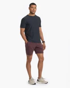 Ponto Short | Chestnut Heather 9 Ponto Short | Chestnut Heather -Vuori Clothing Store V344HCH 0377