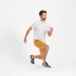 Ponto Short | Flax Heather -Vuori Clothing Store V344HFL 5