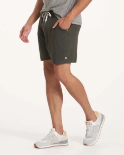 Ponto Short | Oregano Heather -Vuori Clothing Store V344HOR 2997