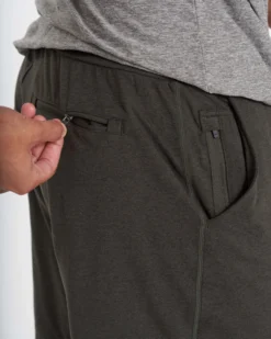 Ponto Short | Oregano Heather -Vuori Clothing Store V344HOR 3031