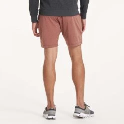 Ponto Short | Terracotta Heather -Vuori Clothing Store V344HTE 1275