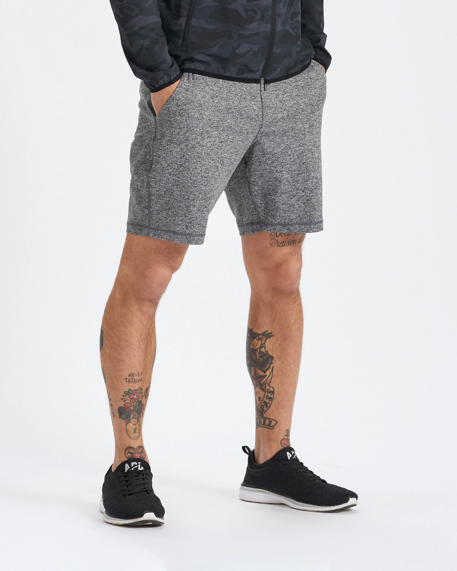 Ponto Short | Heather Grey 2 Ponto Short | Heather Grey - Image 2
