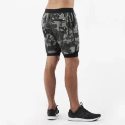 Stockton Short | Grey Camo -Vuori Clothing Store V346.02CMO 2