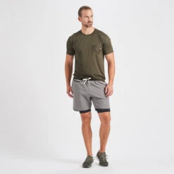 Stockton Short | Grey Linen Texture 9 Stockton Short | Grey Linen Texture -Vuori Clothing Store V346GRL 4 update