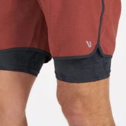 Stockton Short | Red Clay Linen Texture -Vuori Clothing Store V346RLT 6 289488ff 14fa 4c00 bee5 95f07e07aa10