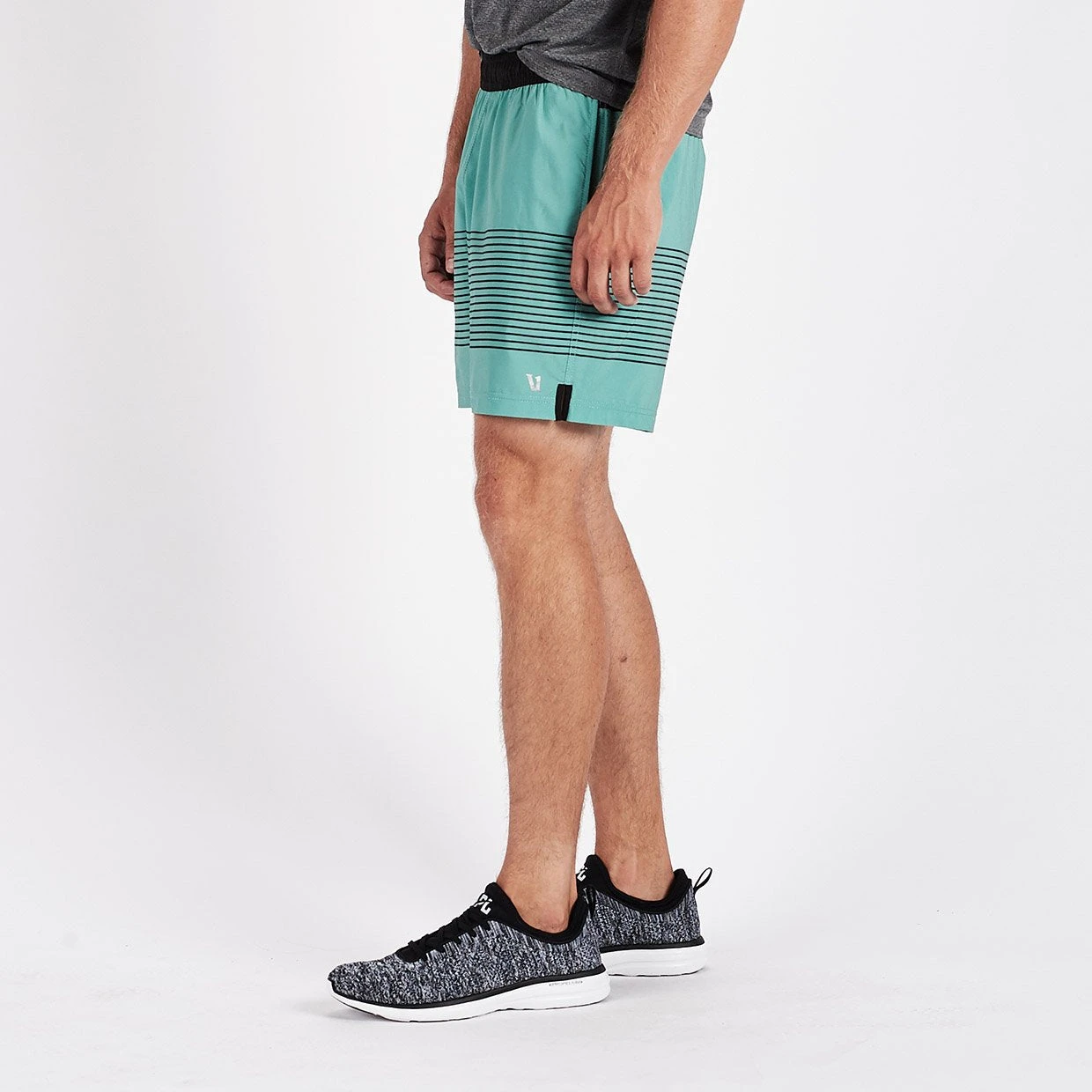 Rush Short | Aloe Black Stripe 3 Rush Short | Aloe Black Stripe - Image 3