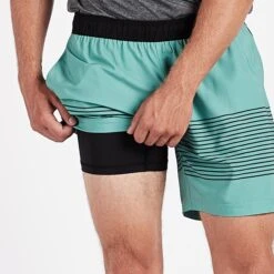 Rush Short | Aloe Black Stripe 12 Rush Short | Aloe Black Stripe -Vuori Clothing Store V358ABS 5