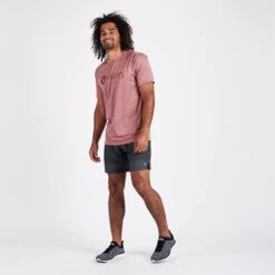 Rush Short | Charcoal Black Stripe -Vuori Clothing Store V358CBS 6