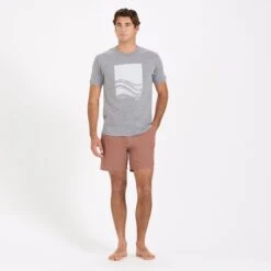 Bahia Boardshort | Terracotta -Vuori Clothing Store V359TER 4