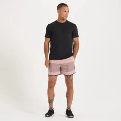 Banks Short 5" | Burnt Clay Stripe -Vuori Clothing Store V366BSC 4 eae3ecbd d98a 44a7 b4cb e1682fc36650