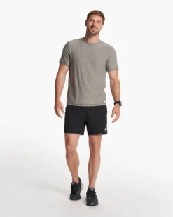 Kore Short 5" | Black 9 Kore Short 5" | Black -Vuori Clothing Store V367BLK FA23 M ECOMM SHORTS FULL 3