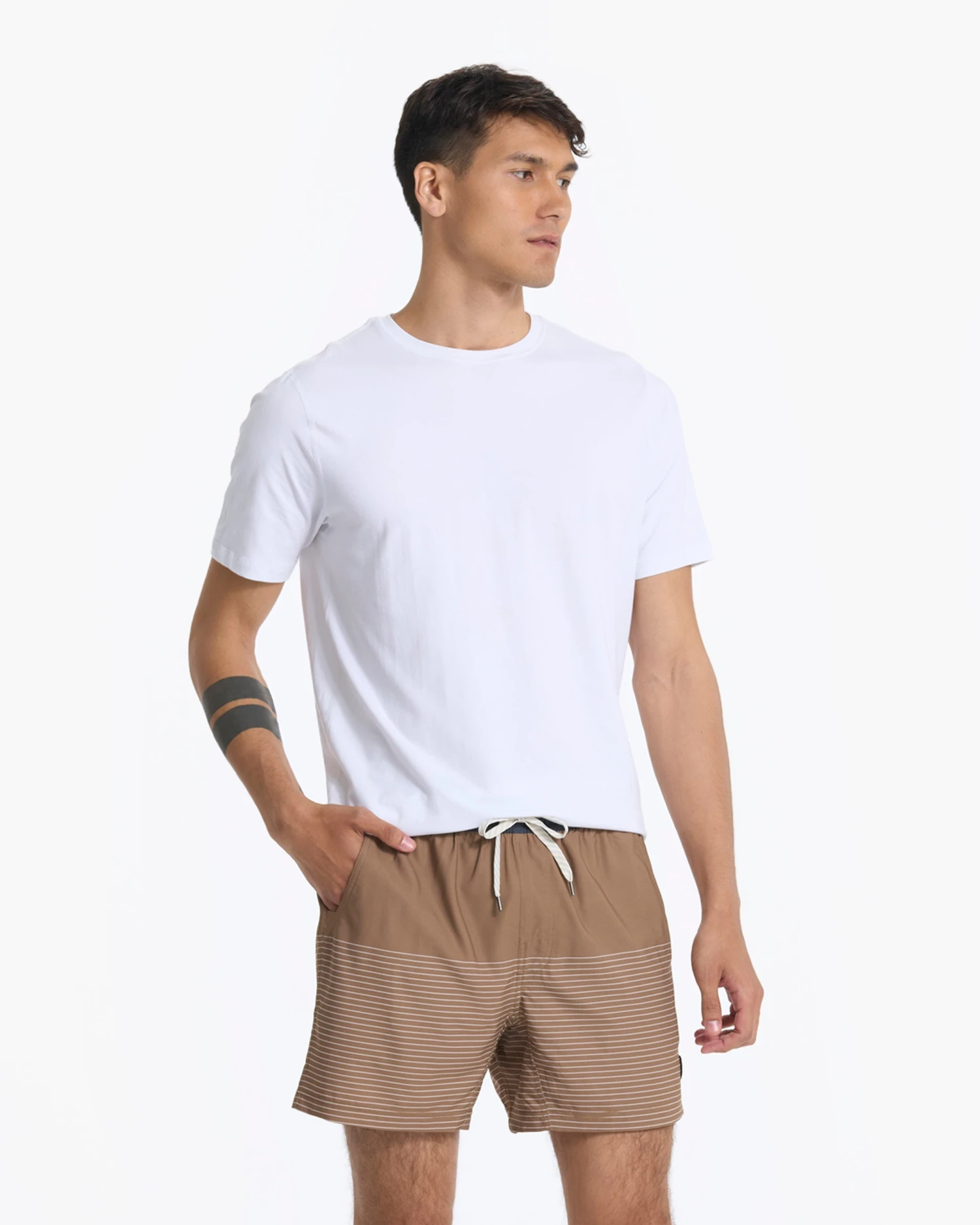 Kore Short 5" | Camel Stripe 2 Kore Short 5" | Camel Stripe - Image 2