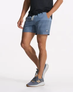 Kore Short 5" | Light Azure Stripe -Vuori Clothing Store V367LAS SP23 M ECOMM SHORTS BOTTOM 4783 1x1 4a85a73a a67b 44b6 9929 f01a4be1466f