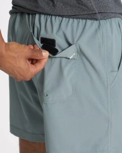 Kore Short 5" | Stormy -Vuori Clothing Store V367STY SP23 M ECOMM SHORTS DETAIL 4465 1x1 101cc882 be17 4b40 930e 8847d4855353