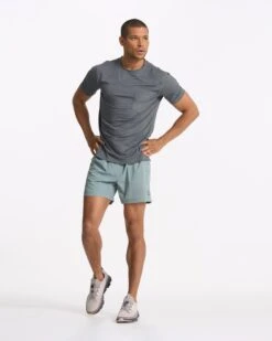 Kore Short 5" | Stormy -Vuori Clothing Store V367STY SP23 M ECOMM SHORTS FULL 4439 1X1 FULL