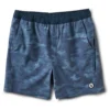 Cape Short | Indigo Watercolor Camo