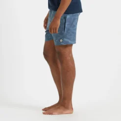 Cape Short | Indigo Watercolor Camo -Vuori Clothing Store V369IWC 2