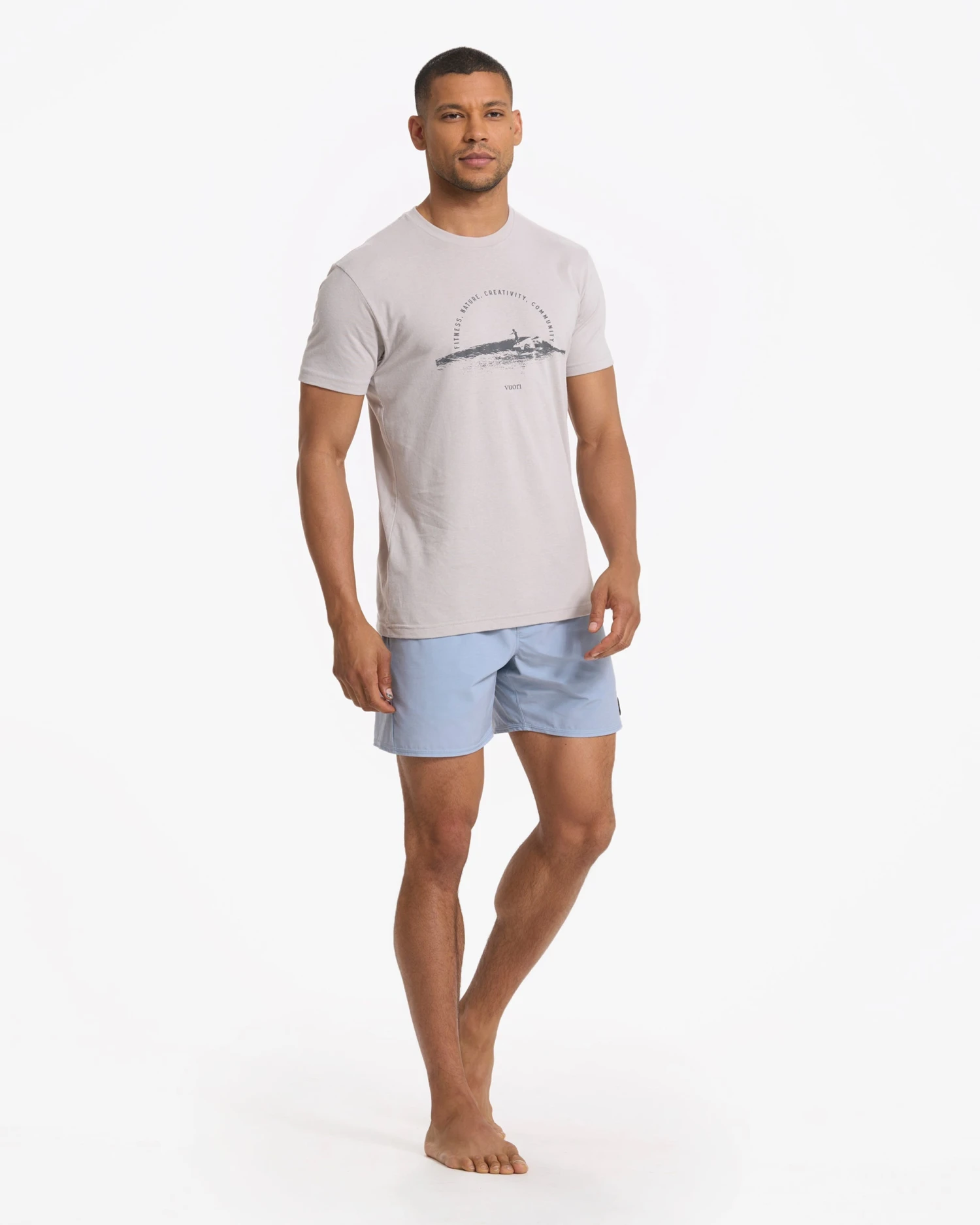 Cape Short | Light Cloud 5 Cape Short | Light Cloud - Image 5