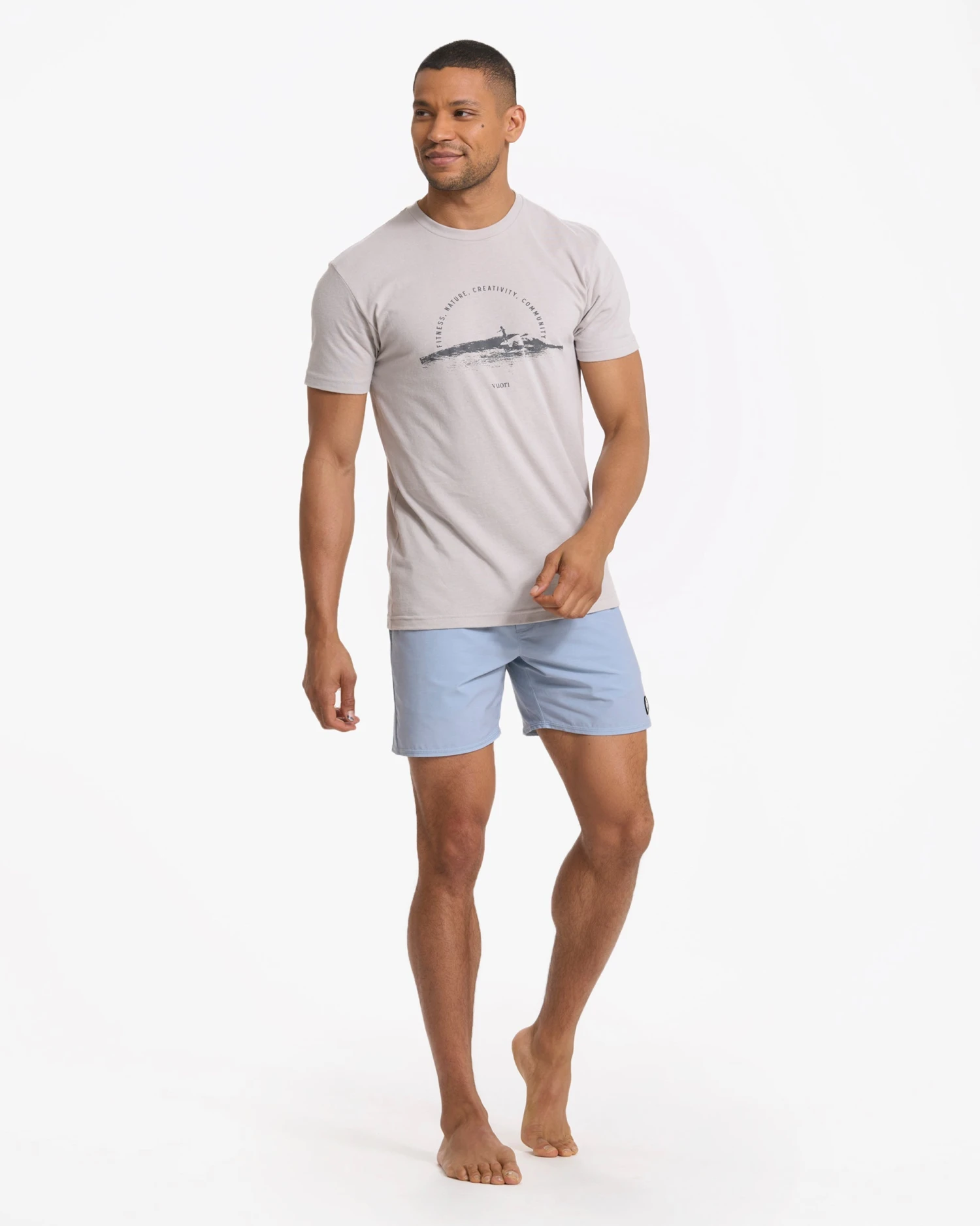 Cape Short | Light Cloud 6 Cape Short | Light Cloud - Image 6