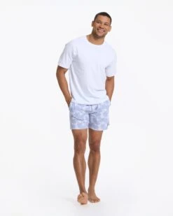 Cape Short | Salt Multi Palm -Vuori Clothing Store V369SLP 1393