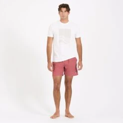 Cape Short | Saltwater Red -Vuori Clothing Store V369SWR 4