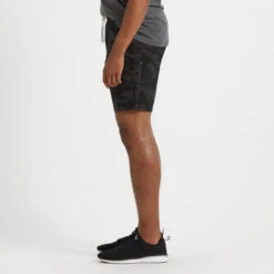 Ripstop Short | Black Camo -Vuori Clothing Store V370BCM 2