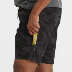 Ripstop Short | Black Camo -Vuori Clothing Store V370BCM 5