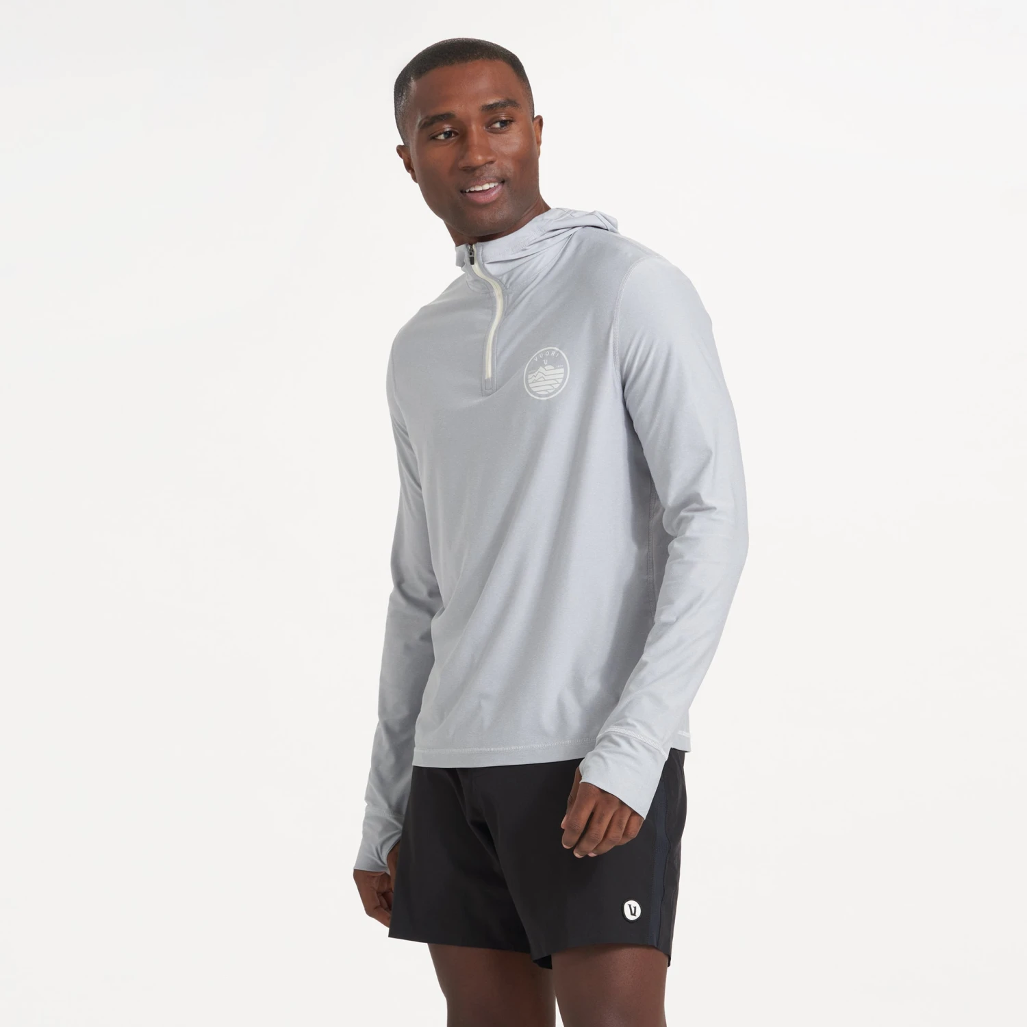 Uluwatu Water Hoodie | Platinum Heather 3 Uluwatu Water Hoodie | Platinum Heather - Image 3