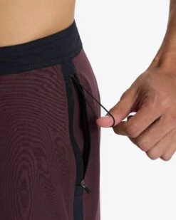 Peak Boardshort | Chestnut Dashed Lines -Vuori Clothing Store V374CDL 00899