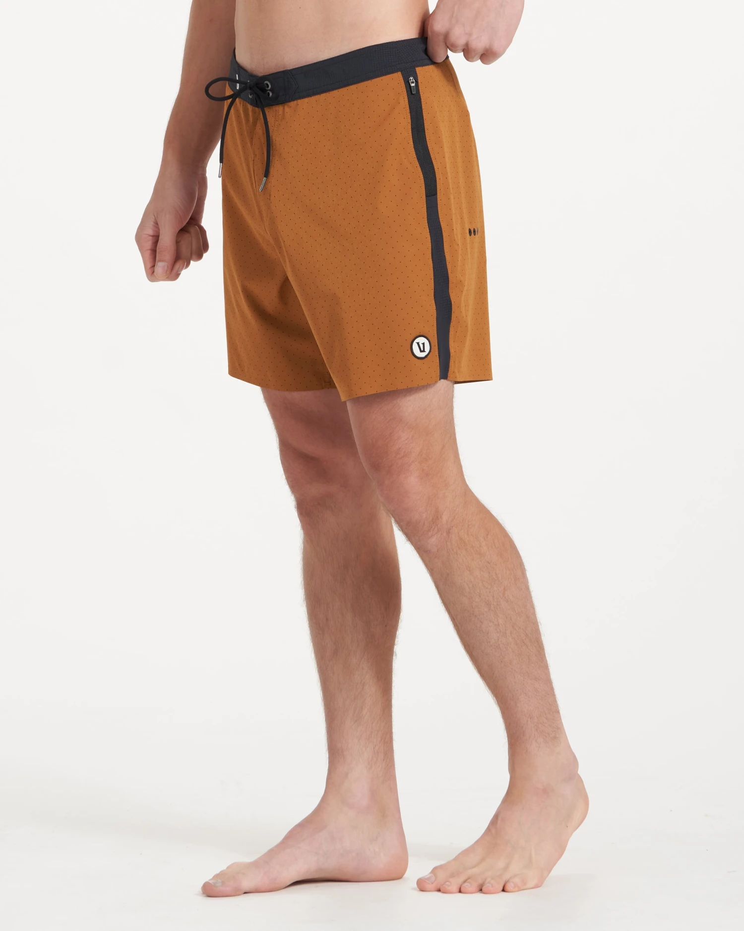 Peak Boardshort | Turmeric Micro Dot 2 Peak Boardshort | Turmeric Micro Dot - Image 2