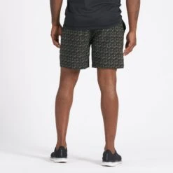Draft Short | Black Woodblock 9 Draft Short | Black Woodblock -Vuori Clothing Store V375BWB 3
