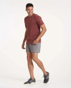 Course Run Short | Smoke 13 Course Run Short | Smoke -Vuori Clothing Store V376SMK 2868a