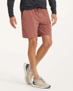Elevate Kore Short | Terracotta -Vuori Clothing Store V382TER 3595